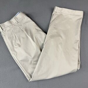 Brooks Brothers Pants Mens Size 34x30 Khaki Advantage Elliot Chinos Cotton Cuff